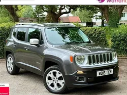 Grey Used 2016 Jeep Renegade Limited SUV | £8,695 (Fair price)