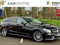 Black Used 2017 Mercedes CLS220 AMG line Estate | £10,900 (Fair price)