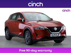 Red Used 2021 Nissan Qashqai Acenta Premium SUV | £12,899 (Good price)