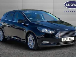 Black Used 2017 Ford Focus Zetec Hatchback | £10,138 (Fair price)