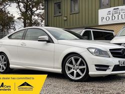 White Used 2015 Mercedes C250 Sport Edition Coupe | £5,990 (Super price)