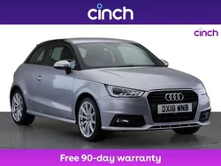 Silver Used 2018 Audi A1 S-Line Hatchback | £13,599 (A bit pricey)