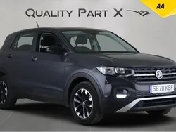 Grey Used 2020 VW T-Cross S SUV | £12,480 (Fair price)