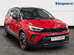 Red Used 2023 Vauxhall Crossland Ultimate SUV | £16,490 (Fair price)
