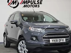 Used 2017 Ford Ecosport Zetec SUV | £9,000 (A bit pricey)