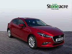 Red Used 2017 Mazda 3 Inclusive Hatchback | £10,578 (Fair price)