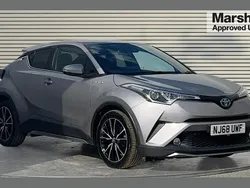 Silver Used 2018 Toyota C-HR SUV | £14,759 (Fair price)