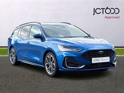 Blue Used 2022 Ford Focus ST-Line Estate | £17,151
