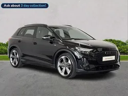 Black Used 2024 Audi Q4 e-tron Black Edition SUV | £43,050
