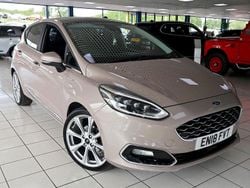 Beige Used 2018 Ford Fiesta Vignale Hatchback | £10,989 (Fair price)