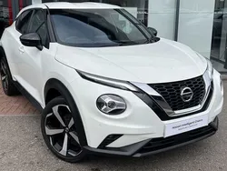 White Used 2021 Nissan Juke Tekna SUV | £15,449 (Fair price)