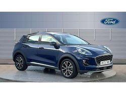 Blue Used 2023 Ford Puma Titanium SUV | £17,650