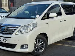 White Used 2025 Toyota Alphard MPV | £13,990