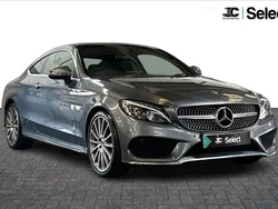 Grey Used 2018 Mercedes C250 AMG Line Premium Coupe | £17,800 (Fair price)