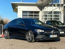 Black Used 2019 Mercedes CLA220 AMG line Sedan | £19,994 (Fair price)