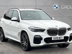 White Used 2019 BMW X5 M Sport SUV | £39,990 (Good price)