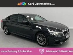 Black Used 2019 BMW 520 M Sport Sedan | £17,697 (Good price)