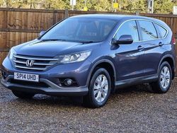 Blue Used 2014 Honda CR-V SE SUV | £9,300 (Fair price)