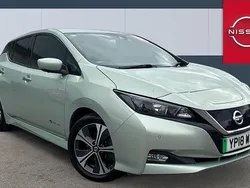Silver Used 2018 Nissan Leaf N-Connecta Hatchback | £7,409 (Good price)