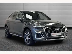 Grey Used 2022 Audi Q5 Sportback S-Line SUV | £35,350 (Fair price)