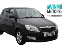 Black Used 2013 Skoda Fabia GreenLine | £2,495