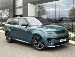 Green Used 2023 Land Rover Range Rover Sport Autobiography SUV | £80,990 (A bit pricey)