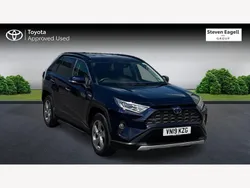 Blue Used 2019 Toyota RAV4 Hybrid SUV | £22,624 (Expensive)