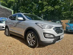 Silver Used 2013 Hyundai Santa Fe Premium SUV | £7,495 (Good price)