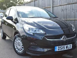 Black Used 2015 Vauxhall Corsa Hatchback | £5,149 (Fair price)