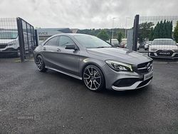 Grey Used 2018 Mercedes CLA220 AMG line Sedan | £14,450 (Fair price)