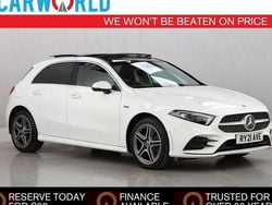 White Used 2021 Mercedes A250 AMG Line Premium Plus Hatchback | £20,681 (Fair price)