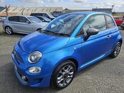 Electronica blue Used 2016 Fiat 500S S Hatchback | £5,995 (Fair price)