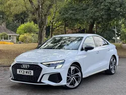 White Used 2021 Audi A3 S-Line Sedan | £23,495 (A bit pricey)
