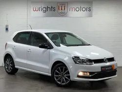 White Used 2015 VW Polo Design Hatchback | £7,995 (Fair price)