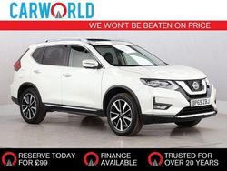 White Used 2019 Nissan X-Trail Tekna SUV | £18,700 (Fair price)