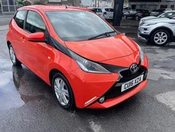 Orange Used 2016 Toyota Aygo x-press Hatchback | £6,750 (Fair price)
