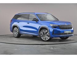 Race blue metallic Used 2025 Skoda Kodiaq SportLine SUV | £35,433 (Fair price)