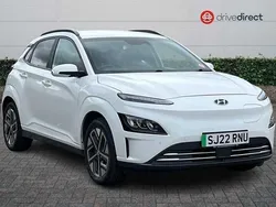 White Used 2022 Hyundai Kona Premium SUV | £12,533 (Good price)