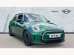 Green Used 2021 Mini Cooper Exclusive Hatchback | £17,995 (Fair price)