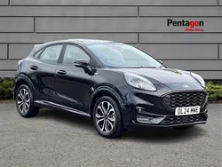 Black Used 2024 Ford Puma ST-Line Hatchback | £17,095 (Good price)