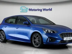 Blue Used 2019 Ford Focus ST-Line Hatchback | £12,400 (Fair price)