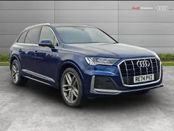 Blue Used 2023 Audi Q7 Black Edition SUV | £55,490 (A bit pricey)