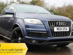 Blue Used 2011 Audi Q7 S-Line SUV | £7,990 (Fair price)