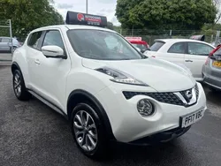 White Used 2017 Nissan Juke Tekna SUV | £10,595 (Fair price)