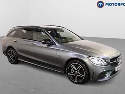 Grey Used 2021 Mercedes C300e AMG line Estate | £25,849 (Fair price)