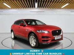 Red Used 2016 Jaguar F-Pace Portfolio SUV | £13,499 (Fair price)