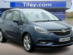 Blue Used 2017 Vauxhall Zafira SRi MPV | £6,990 (A bit pricey)
