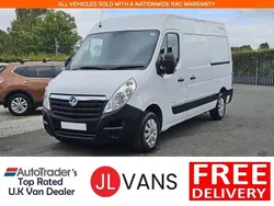 White Used 2019 Vauxhall Movano Van | £12,925 (A bit pricey)