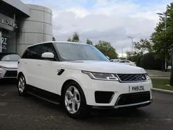 White Used 2019 Land Rover Range Rover Sport HSE SUV | £29,500 (Good price)