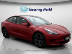 Red Used 2021 Tesla Model 3 Standard Range Plus Sedan | £17,800 (Fair price)